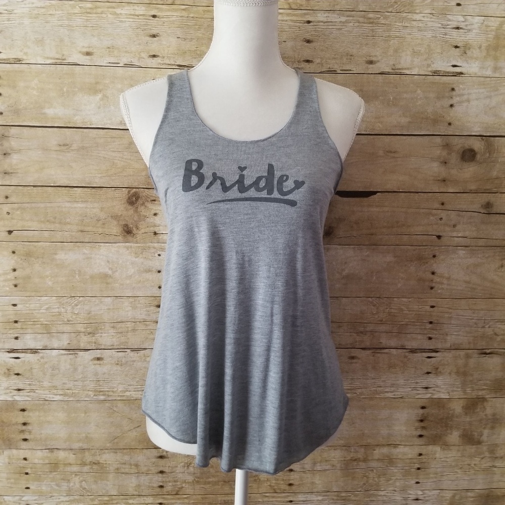 Bride Lounge Tank Top Womens XS Wedding